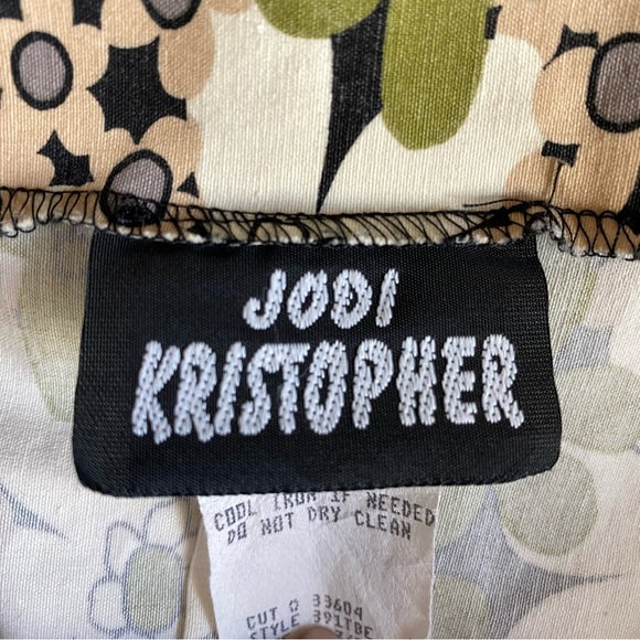 Jodi Kristopher - Vintage 80s/90s Halter Floral Dress - Picture 7 of 9